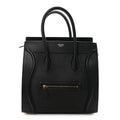 Smooth Calfskin Mini Luggage Black