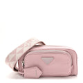 Nappa Antique Multi-Pocket Shoulder Bag Alabastro