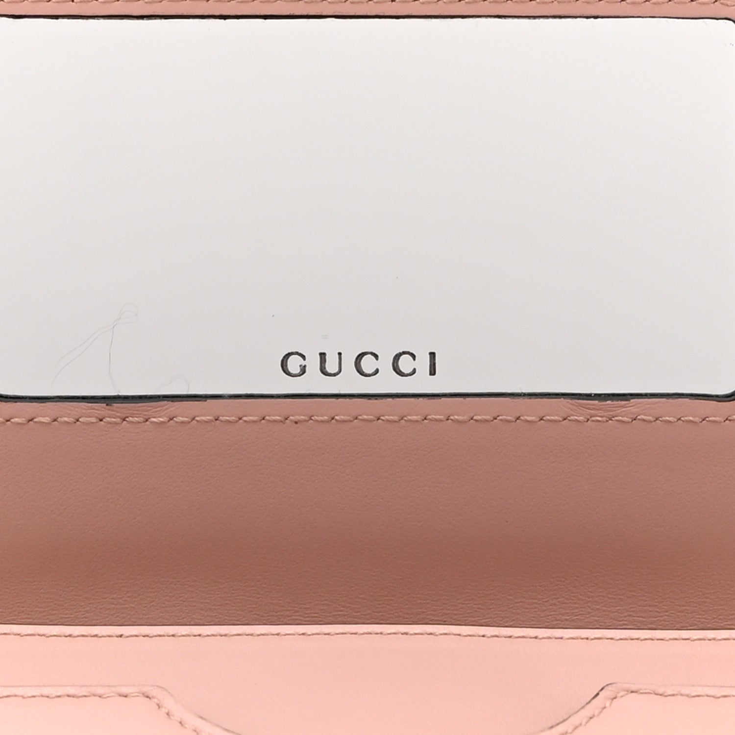 Calfskin GG Matelasse Chain Wallet Rhodamine Light Pink