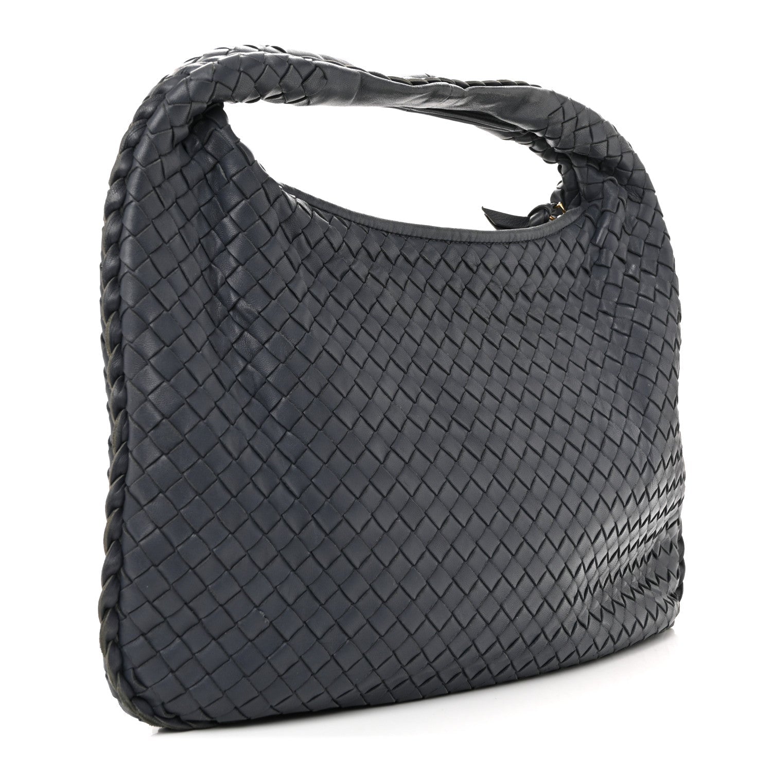 Nappa Intrecciato Medium Veneta Hobo Atlantic