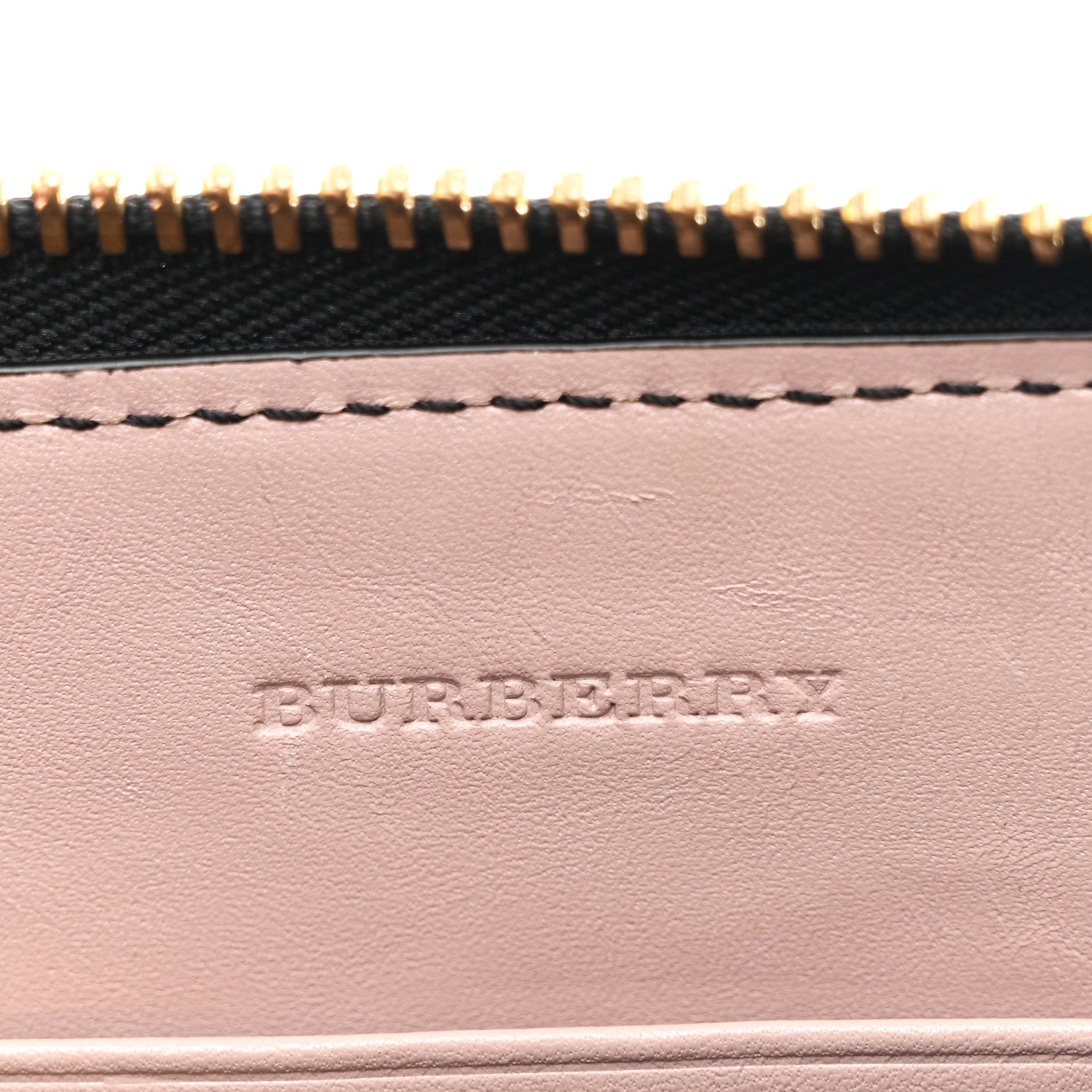 Signature Grain Calfskin Check Embossed Peyton Crossbody Clutch Bag Pale Orchid