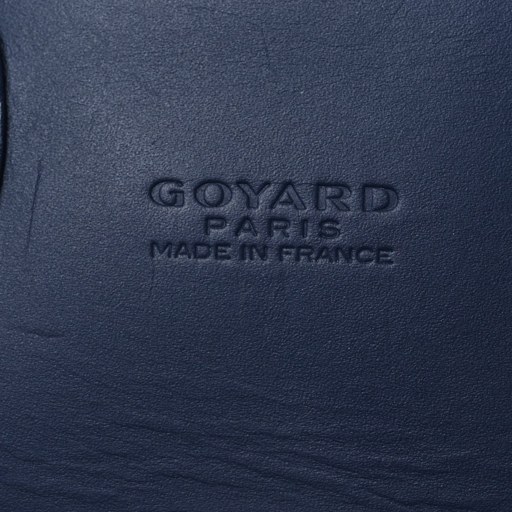 Goyardine Steamer PM Navy Blue