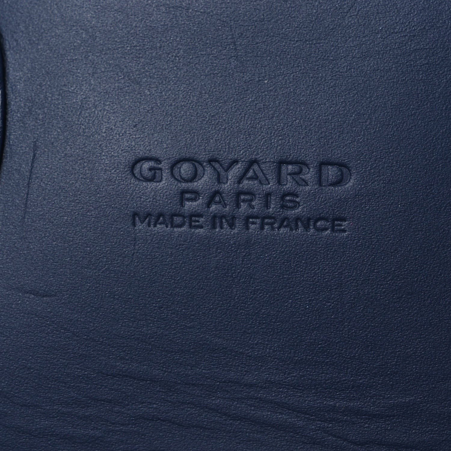 Goyardine Steamer PM Navy Blue