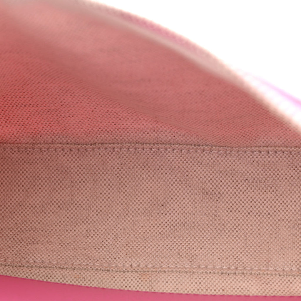 X PALACE GG Supreme Monogram Palace Textured Dollar Calfskin Shoulder Bag Pink Pale Rose Palace