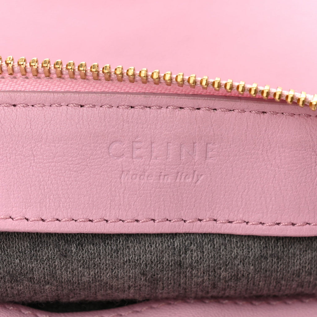 Lambskin Small Trio Crossbody Bag Pink
