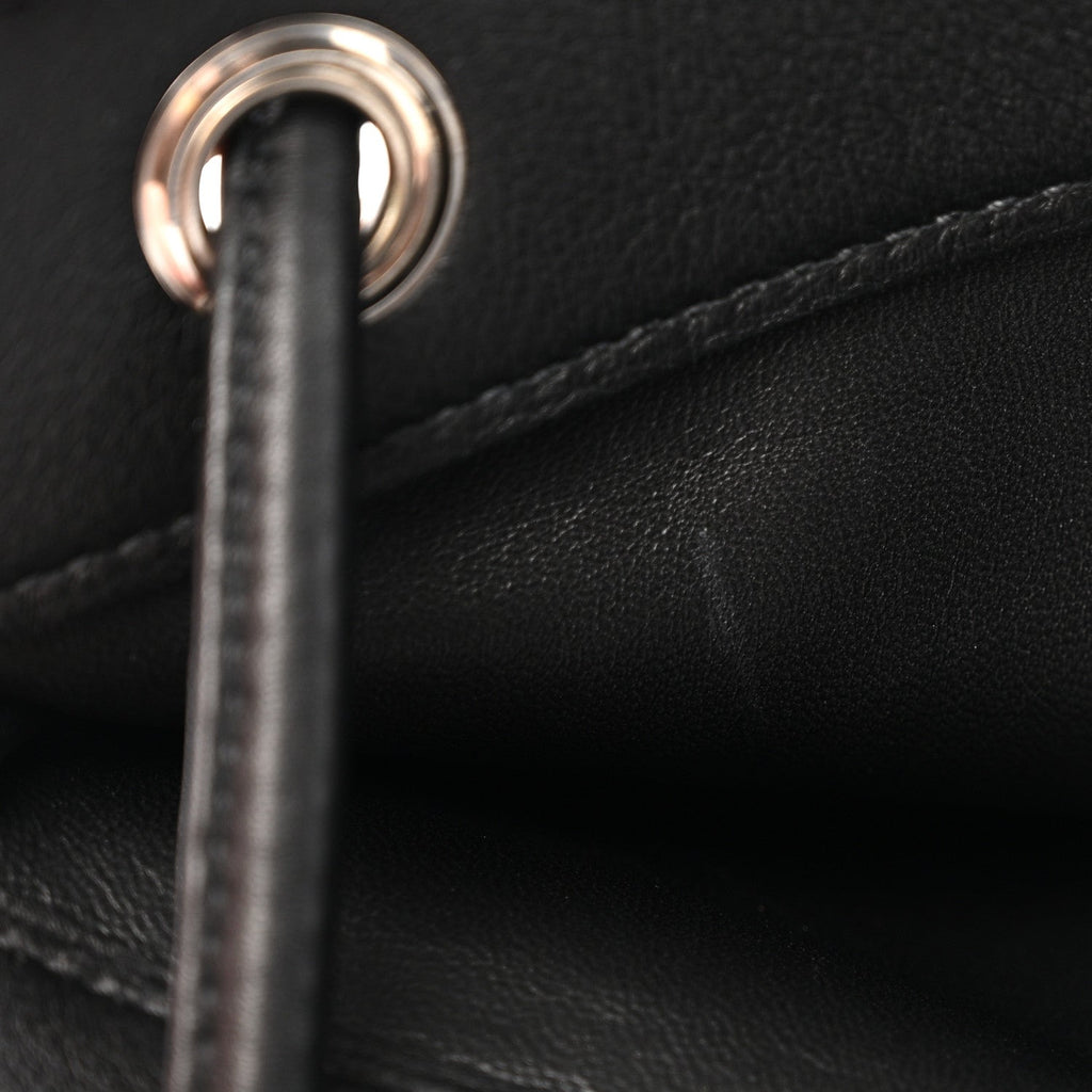 Milo Lambskin Swift Mini Aline Black