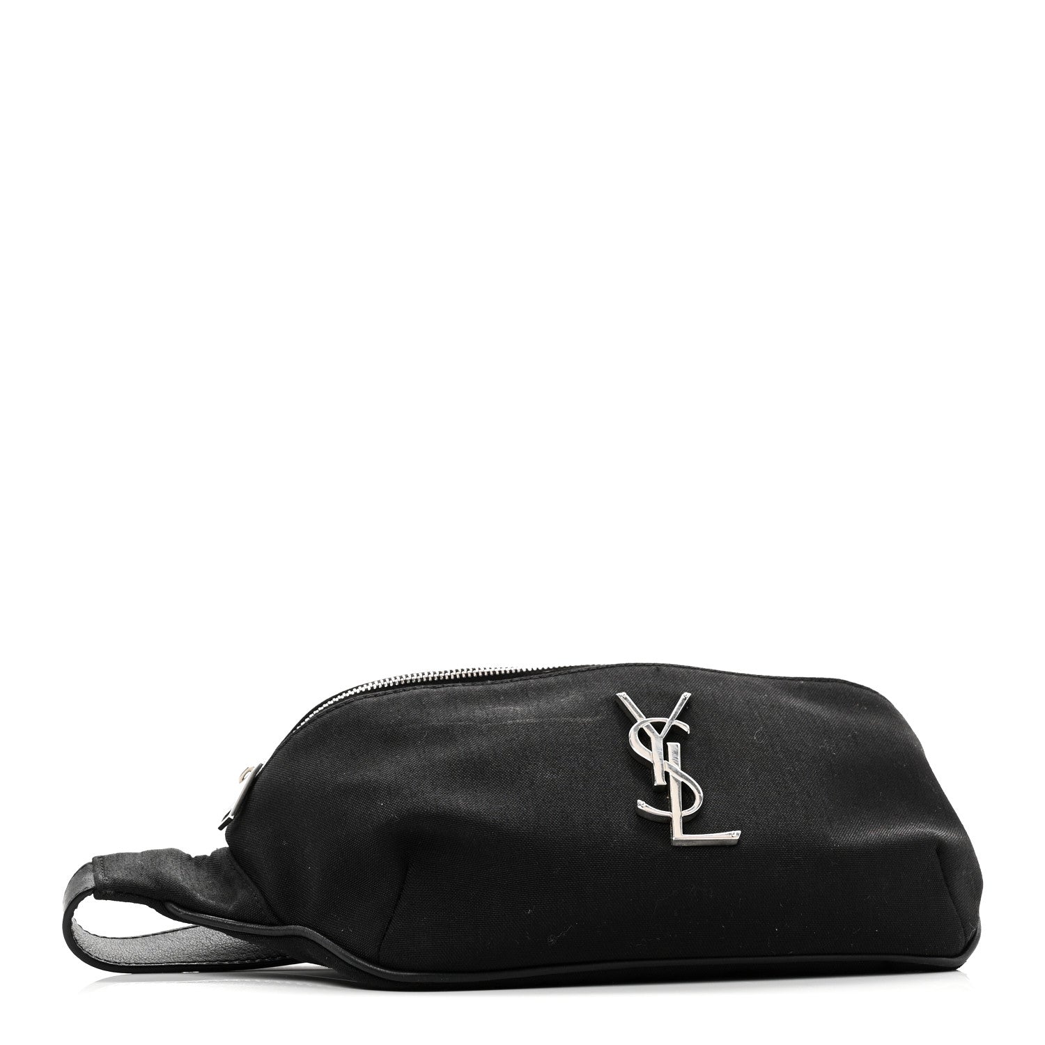 Canvas Monogram Belt Bag Black