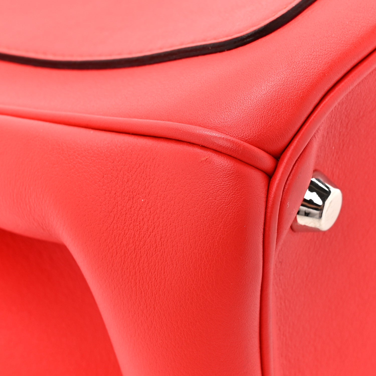 Calfskin Small Be Dior Flap Red