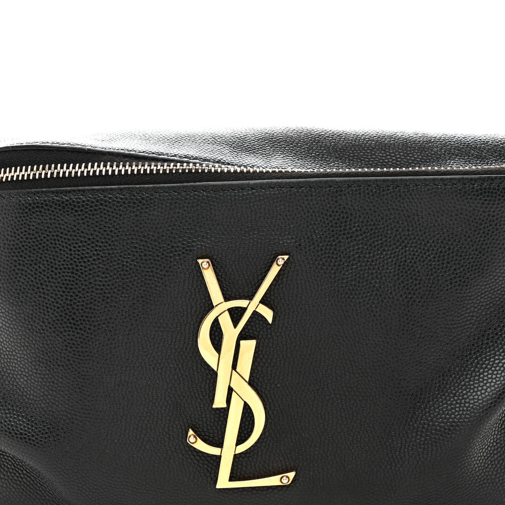 Grain De Poudre Monogram Belt Bag Black