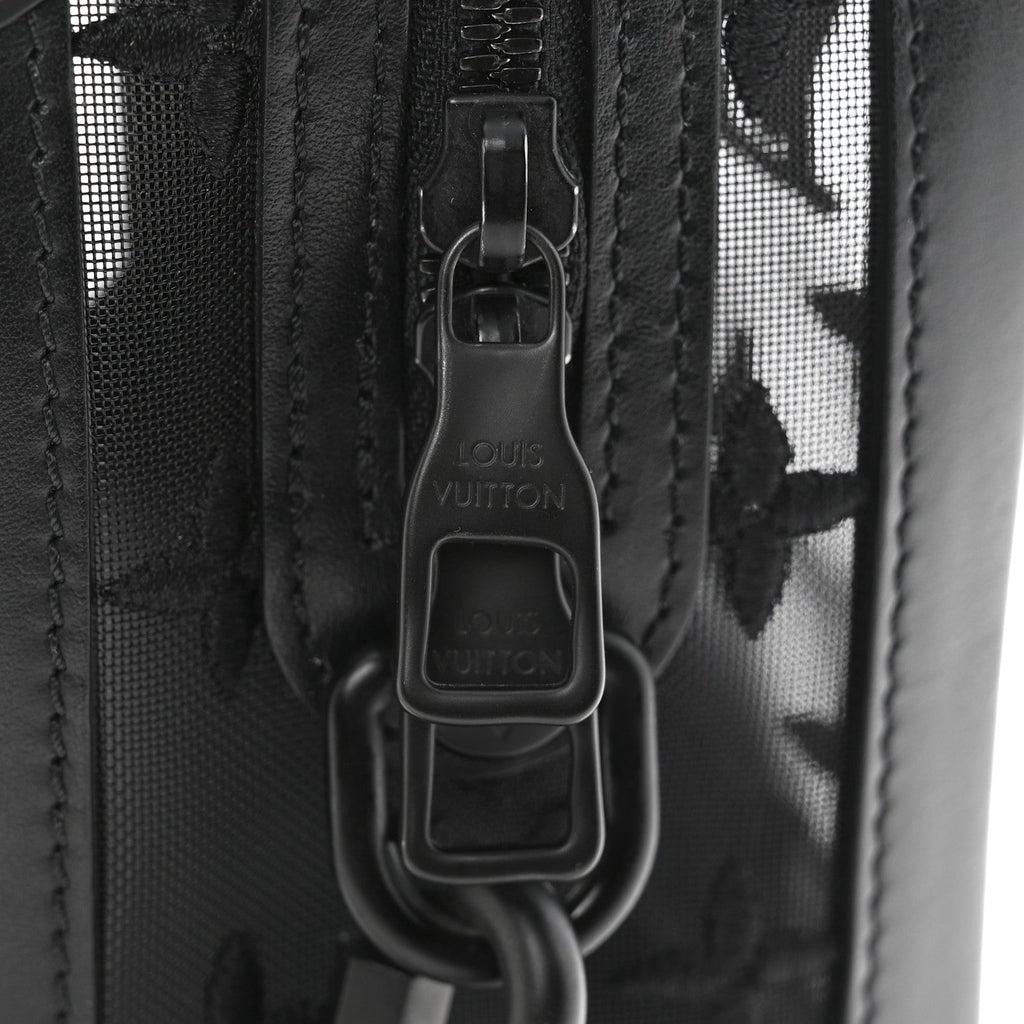 Monogram See Through Soft Trunk Black