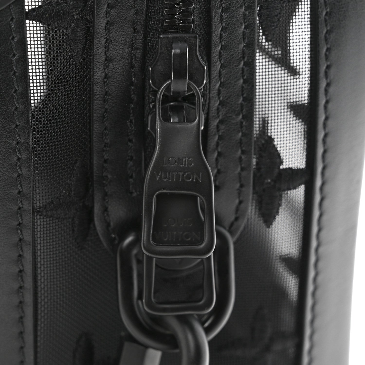 Monogram See Through Soft Trunk Black