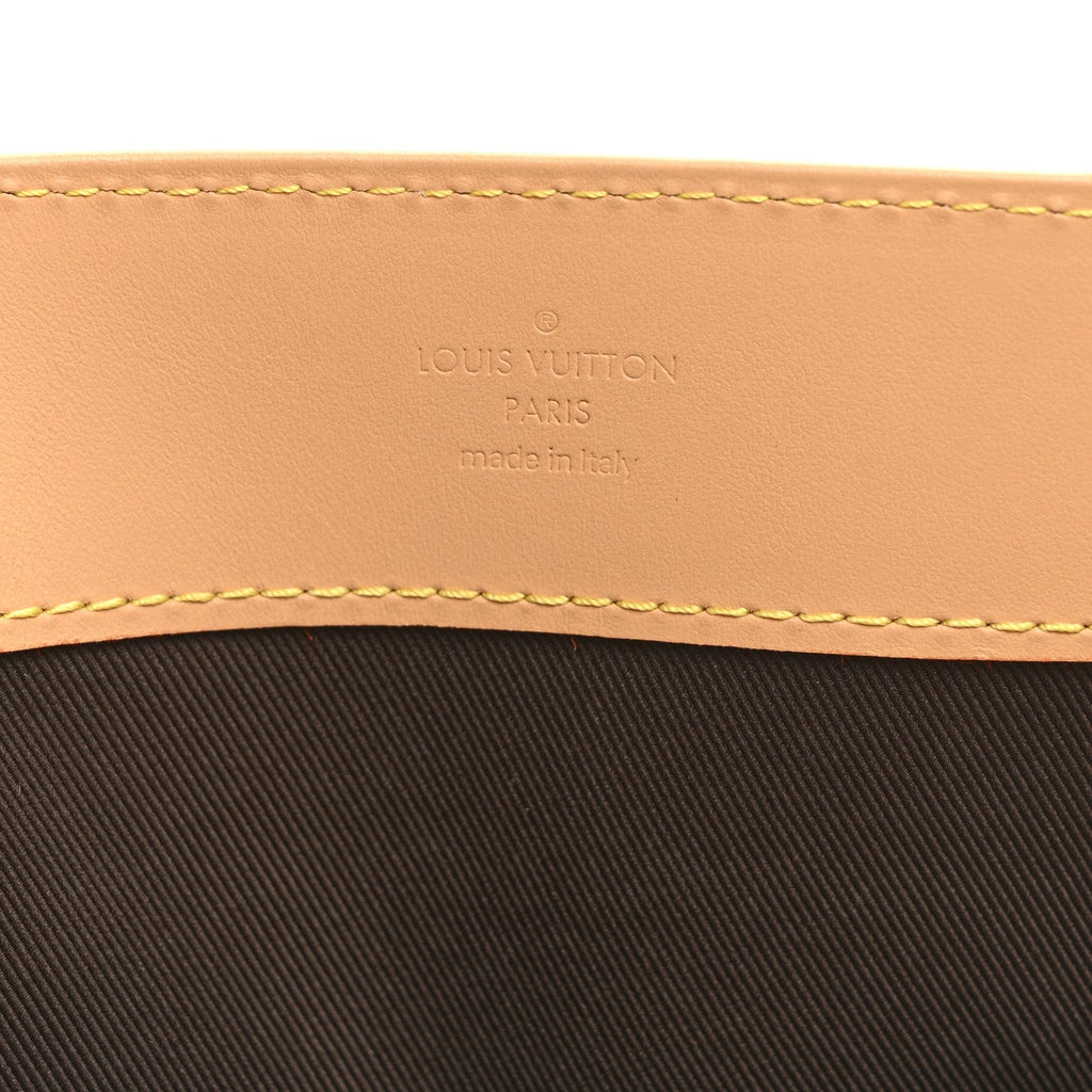 Monogram Craggy Sac Plat Vanilla