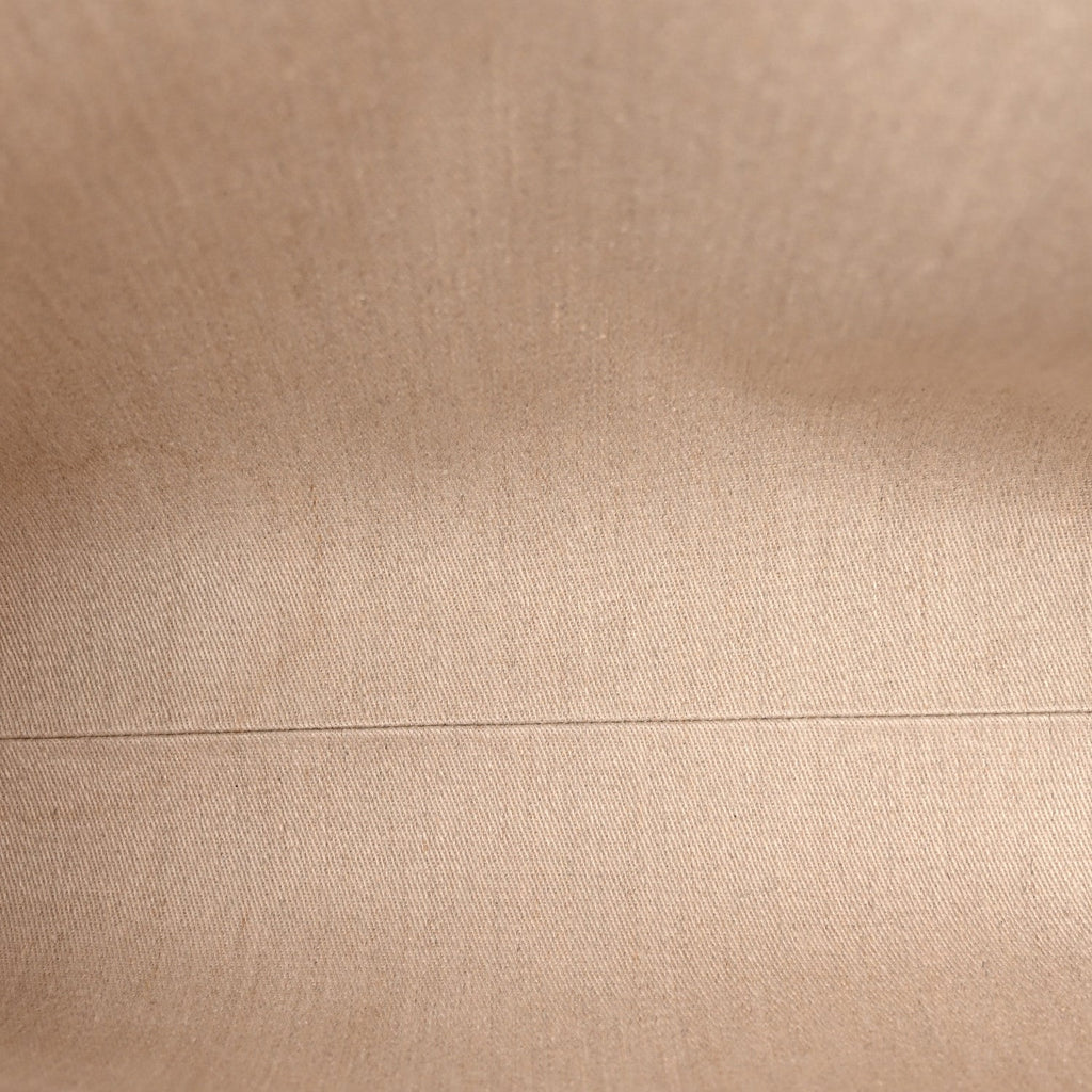 Linen Calfskin Large Woody Ribbon Tote White Blue