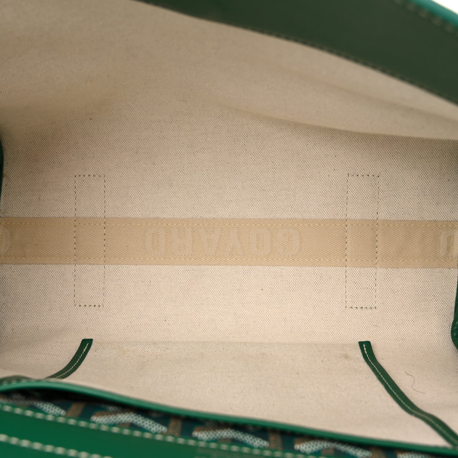 Goyardine Rouette PM Green