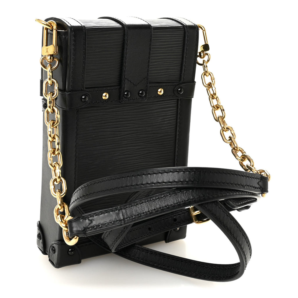 Epi Pochette Trunk Verticale Black