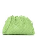 Nappa Intrecciato The Mini Pouch Pistachio