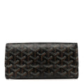 Goyardine Varenne Long Wallet Black
