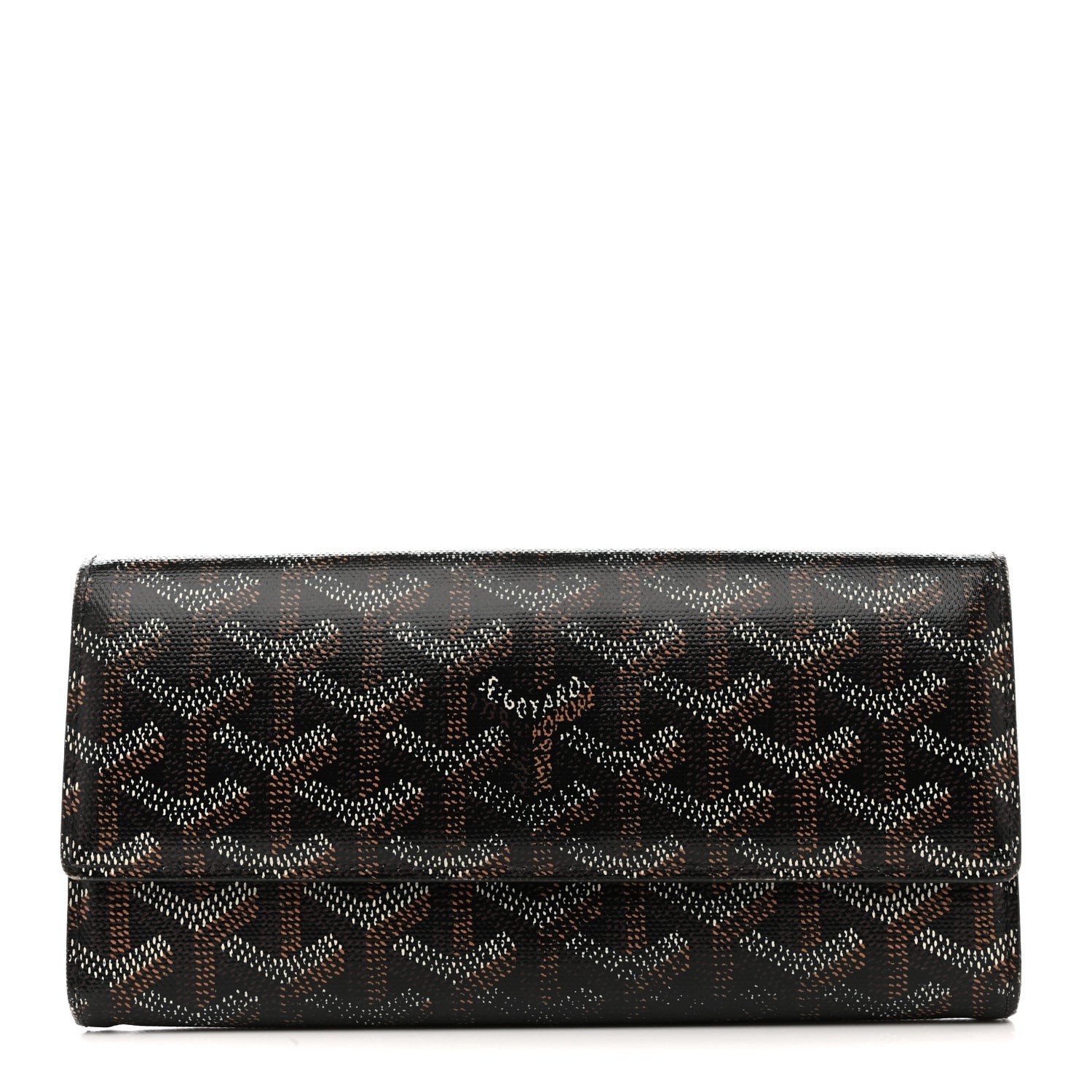 Goyardine Varenne Long Wallet Black