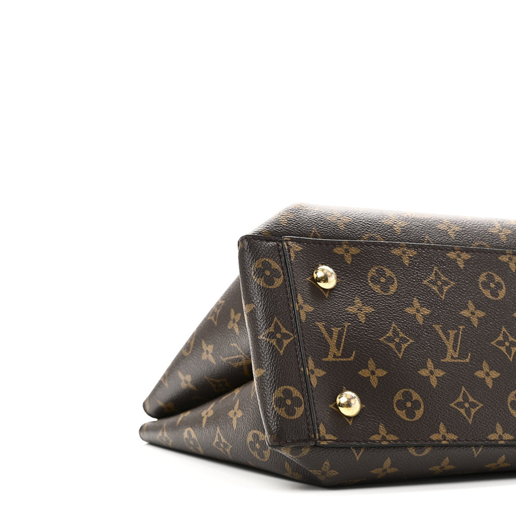 Monogram Flower Tote Black