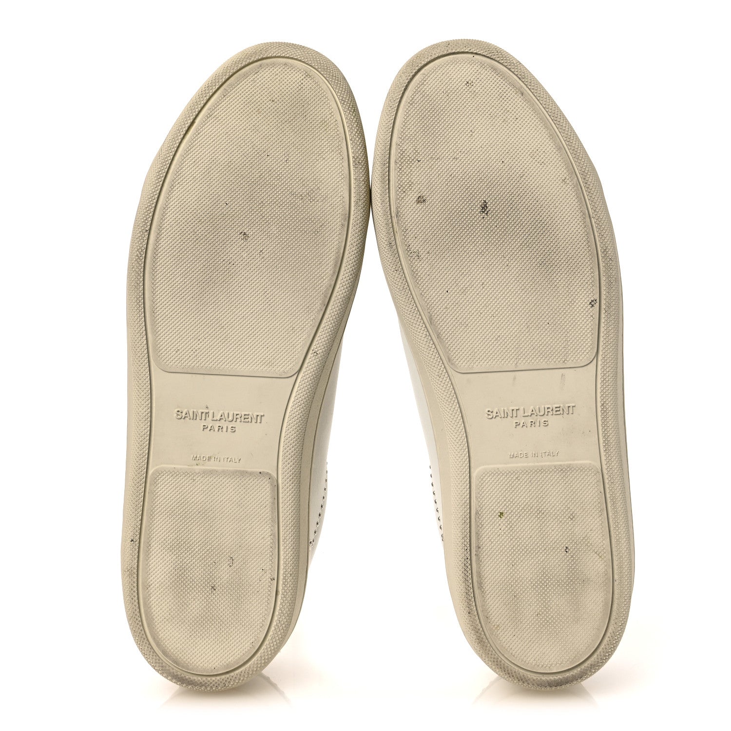 Calfskin Studded SL/08 Low Top Sneakers 37.5 White