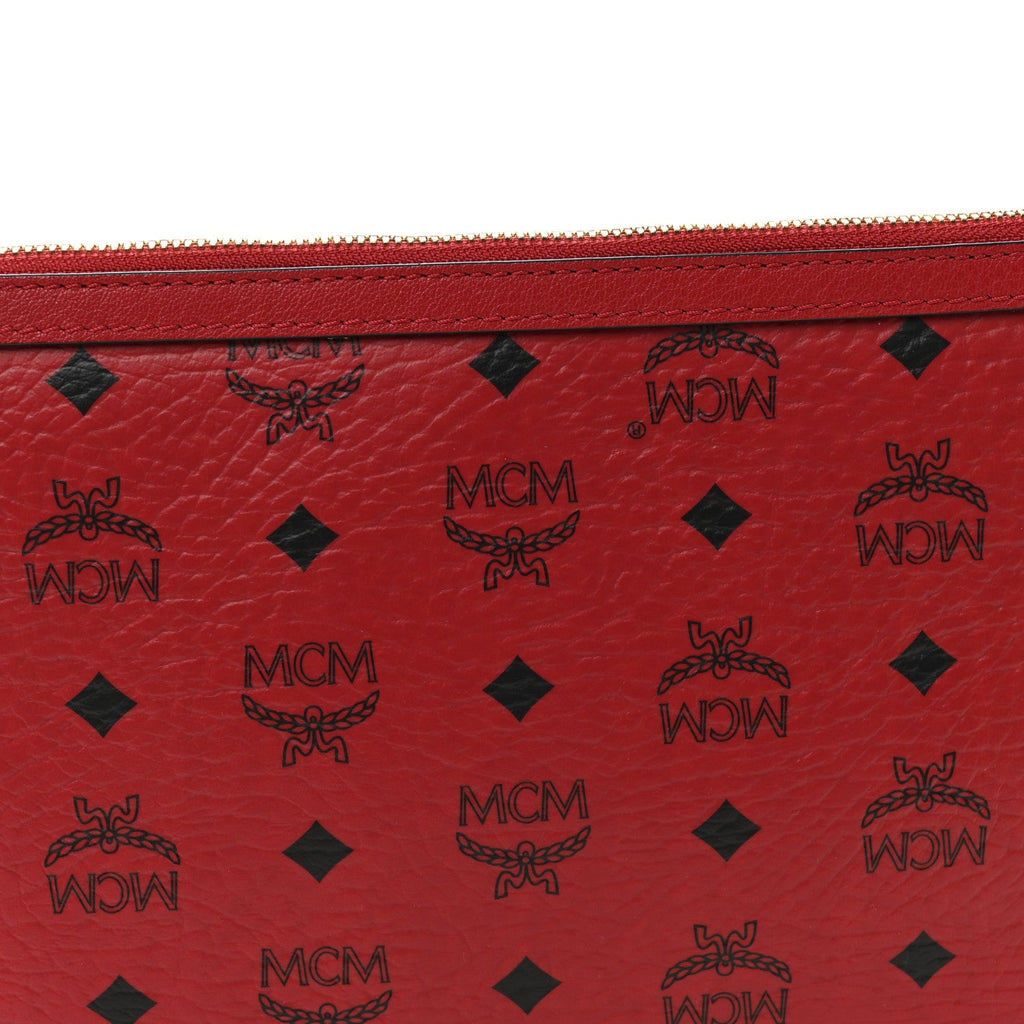 Visetos Liz Shopper Tote Pouch Ruby Red