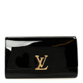Patent Louise EW Clutch Black