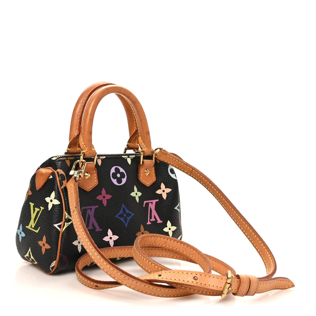 Monogram Multicolor Mini Sac HL Speedy Black