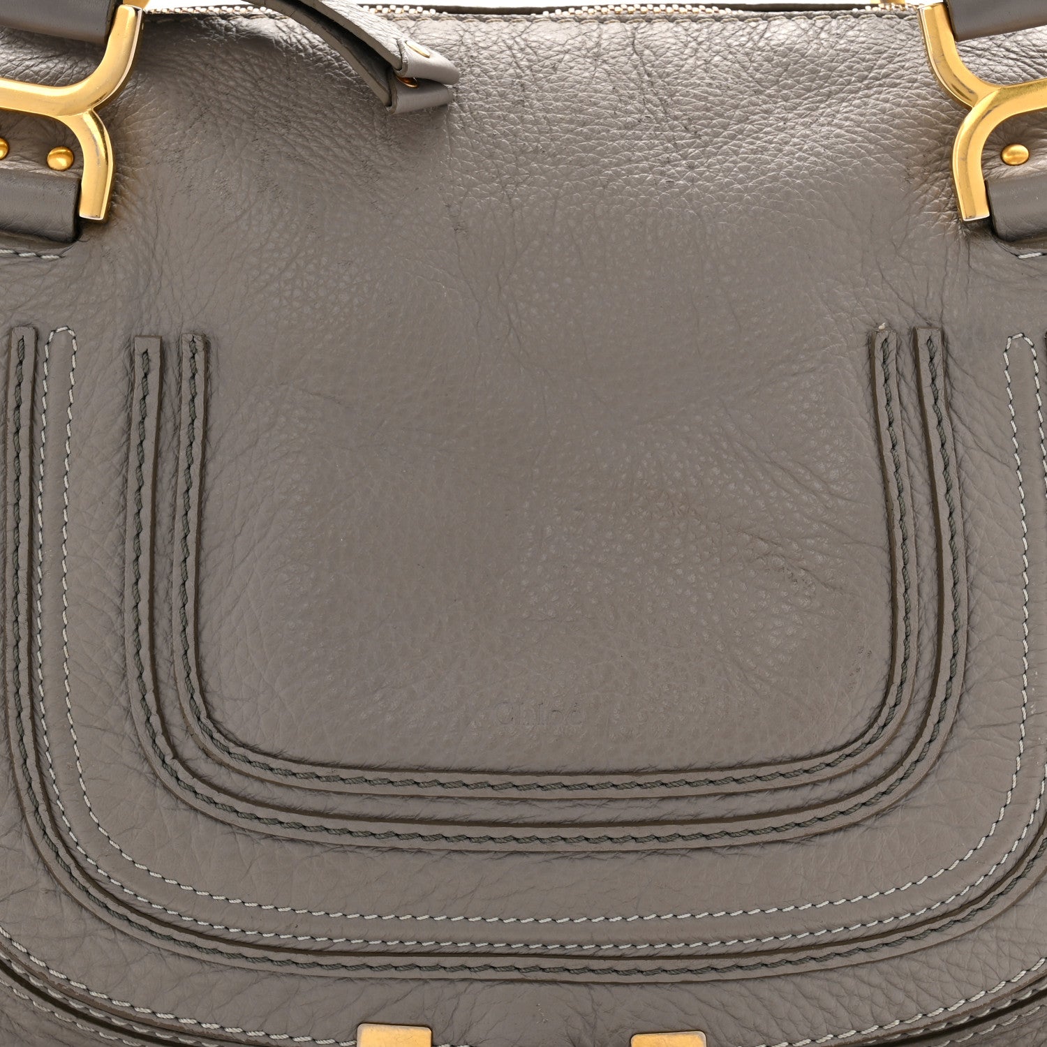 Calfskin Medium Marcie Satchel Cashmere Grey