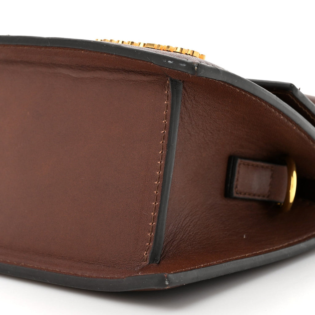 Smooth Calfskin Le Grand Chiquito Dark Brown