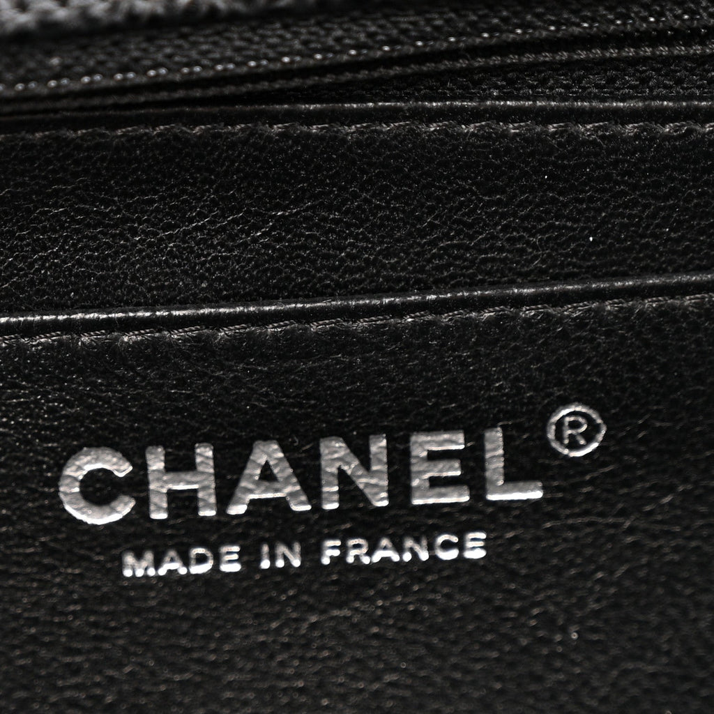 Caviar Quilted Jumbo Single Flap Black