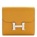 Epsom Constance Compact Passant Wallet Jaune Ambre
