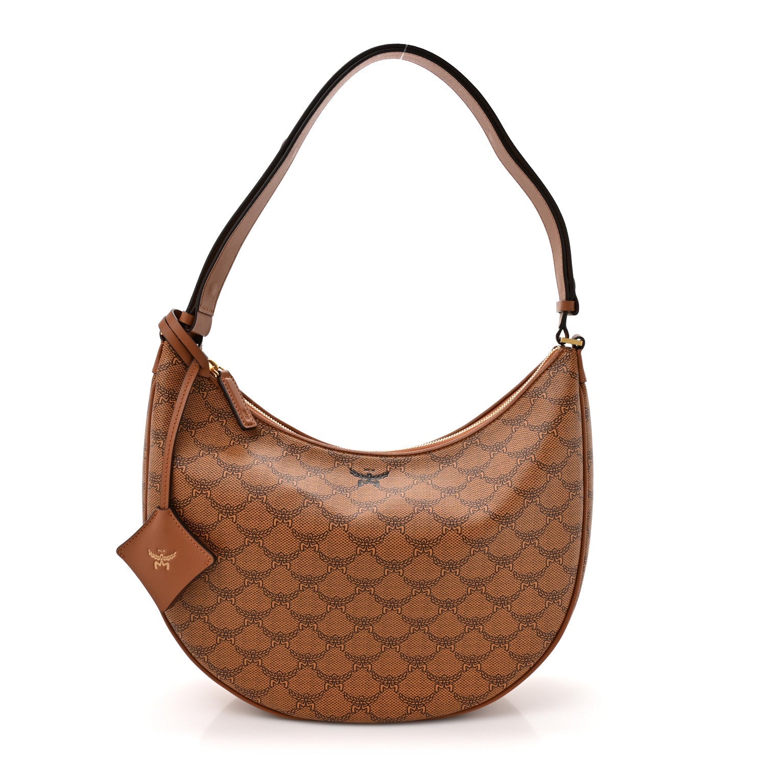 Lauretos Nappa Medium Himmel Hobo Cognac