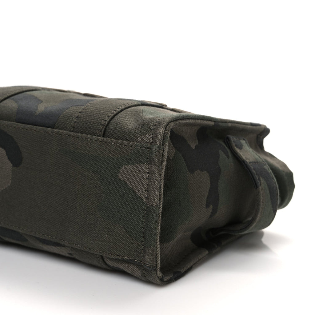Canvas Camouflage Small The Tote Bag Khaki