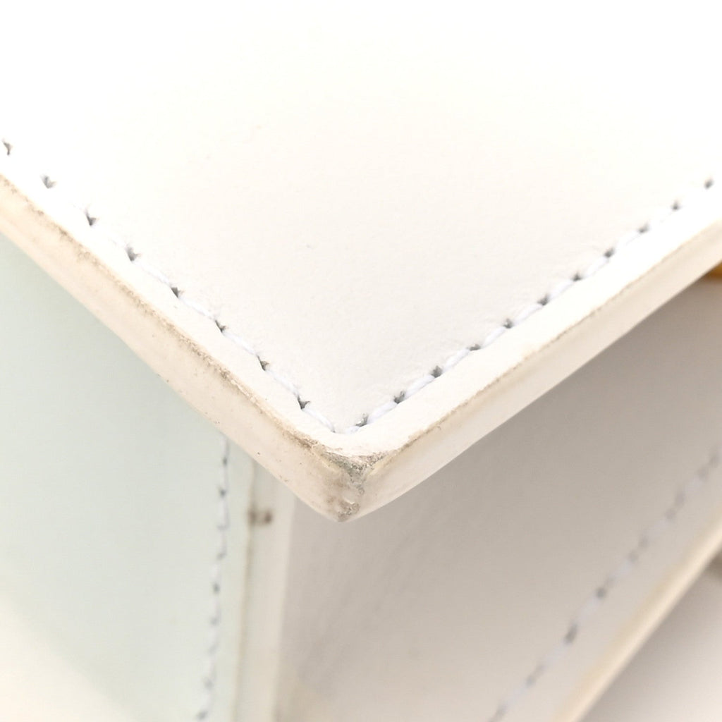 Smooth Calfskin Le Chiquito White