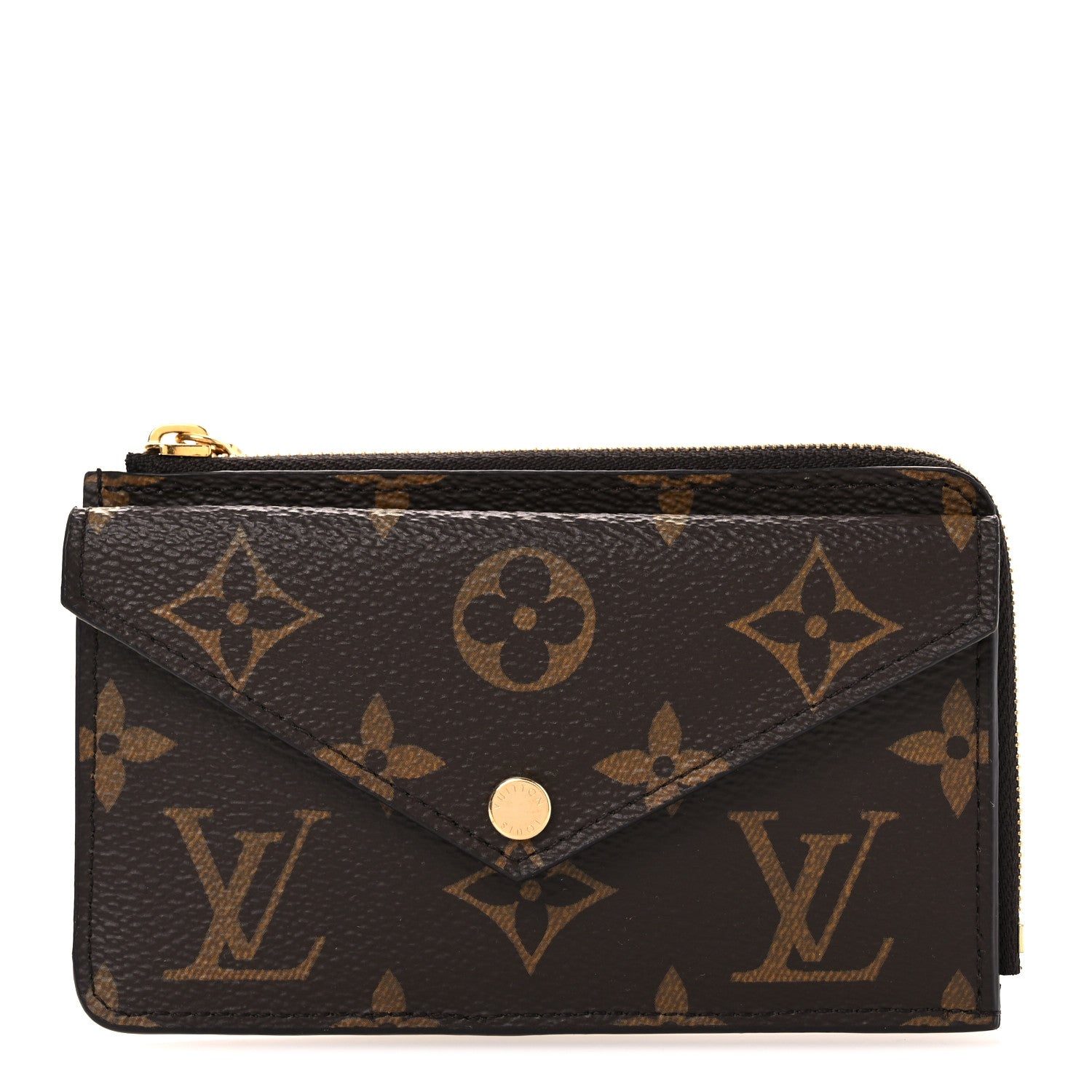 Monogram Recto Verso  Holder Black