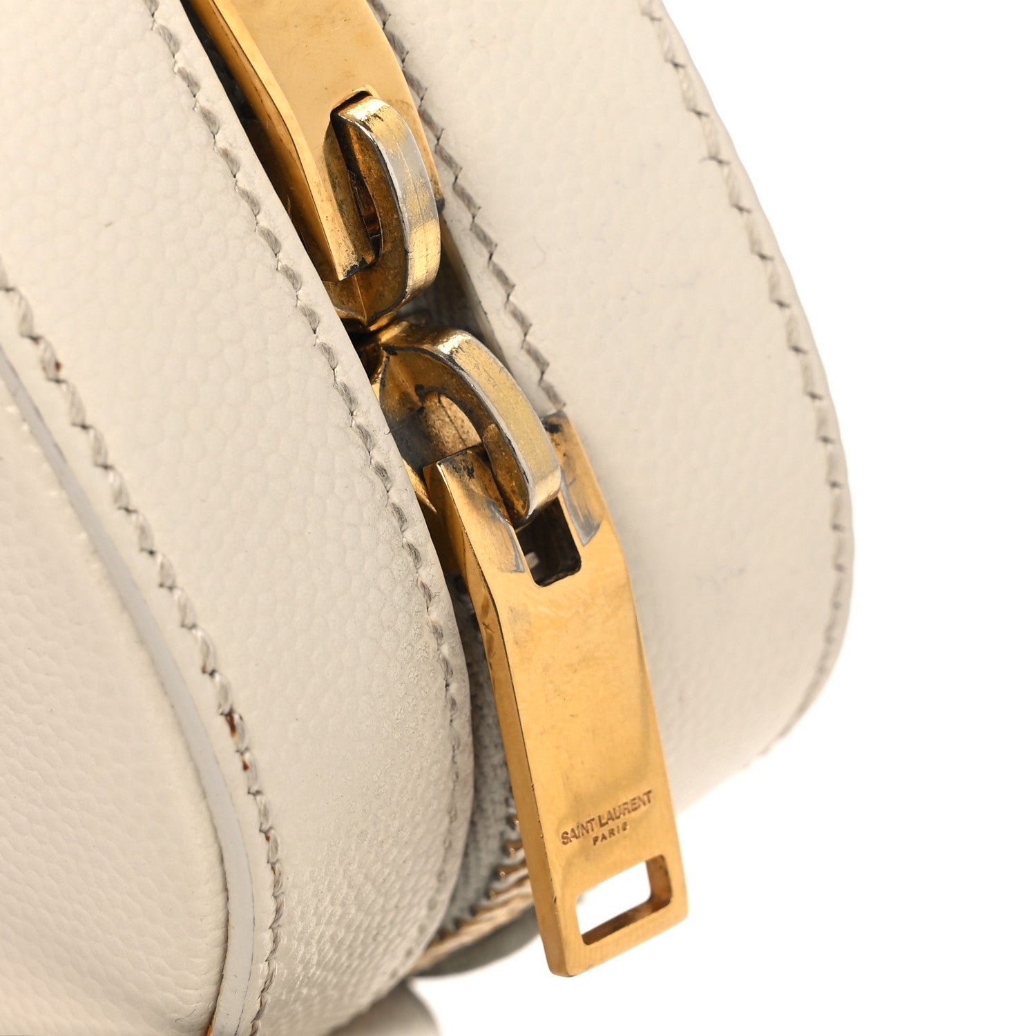 Grain De Poudre Small Classic Monogram Camera Bag White