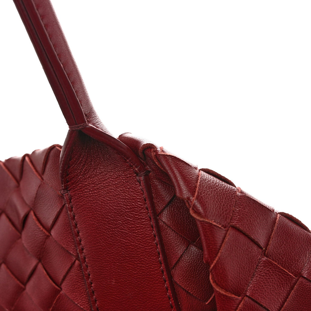 Nappa Intrecciato Tote Bag Barolo