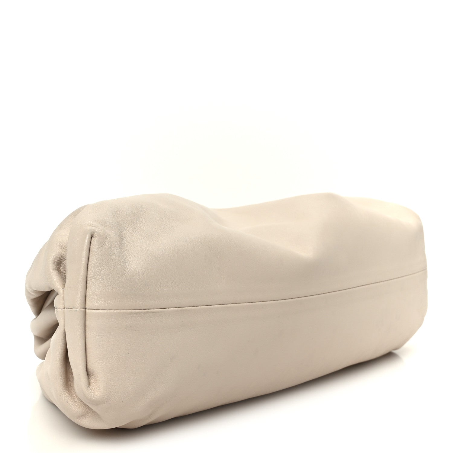 Smooth Butter Calf The Pouch Oversized Clutch Mist