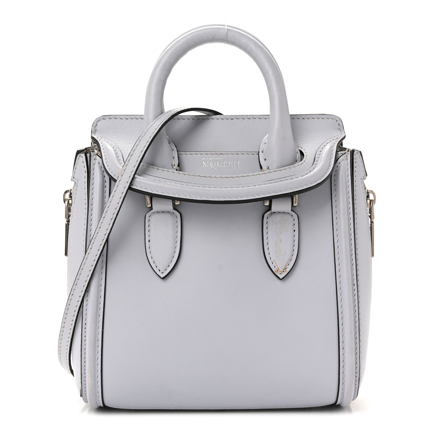 Calfskin Mini Heroine Light blue