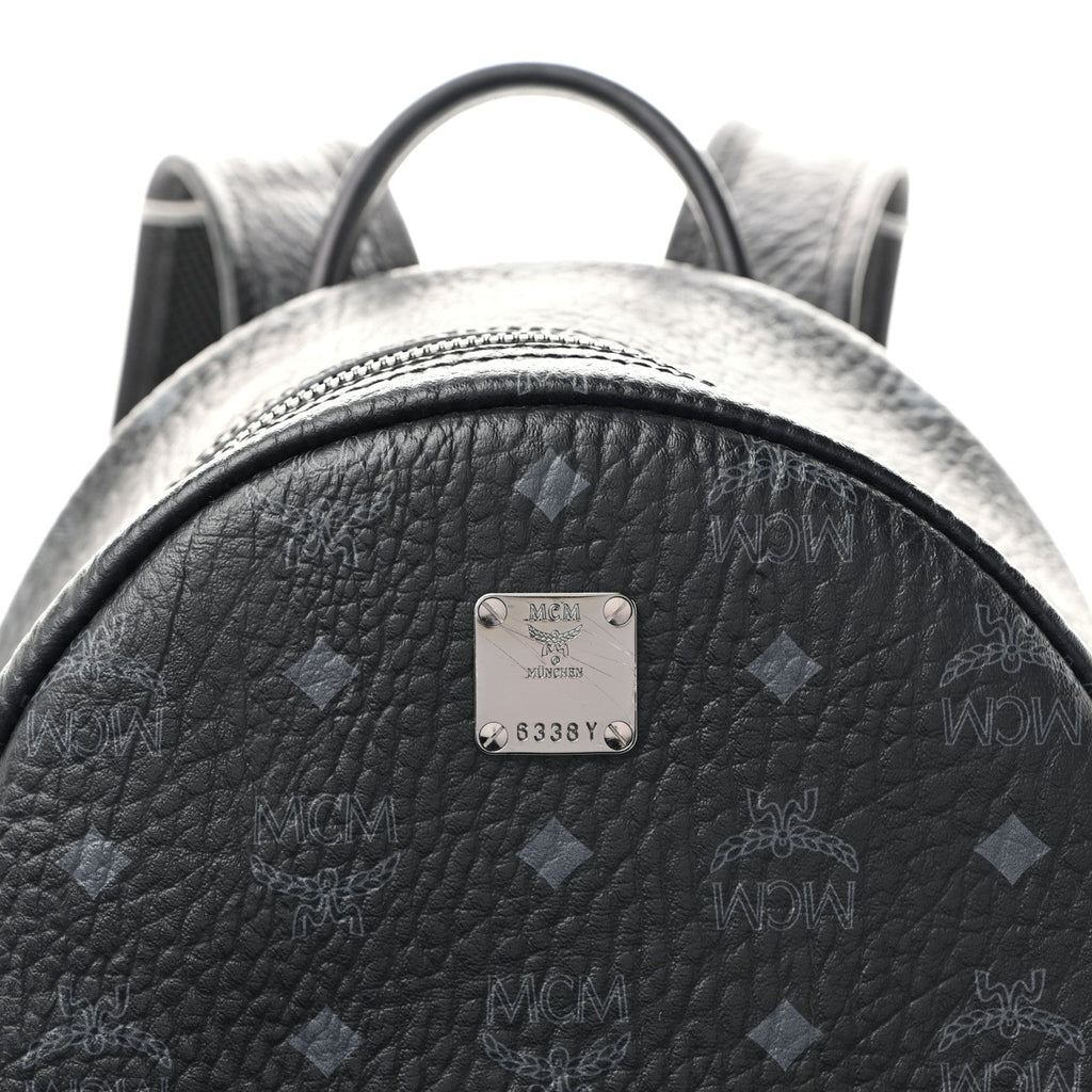 Visetos Small Side Stud Stark Backpack Black