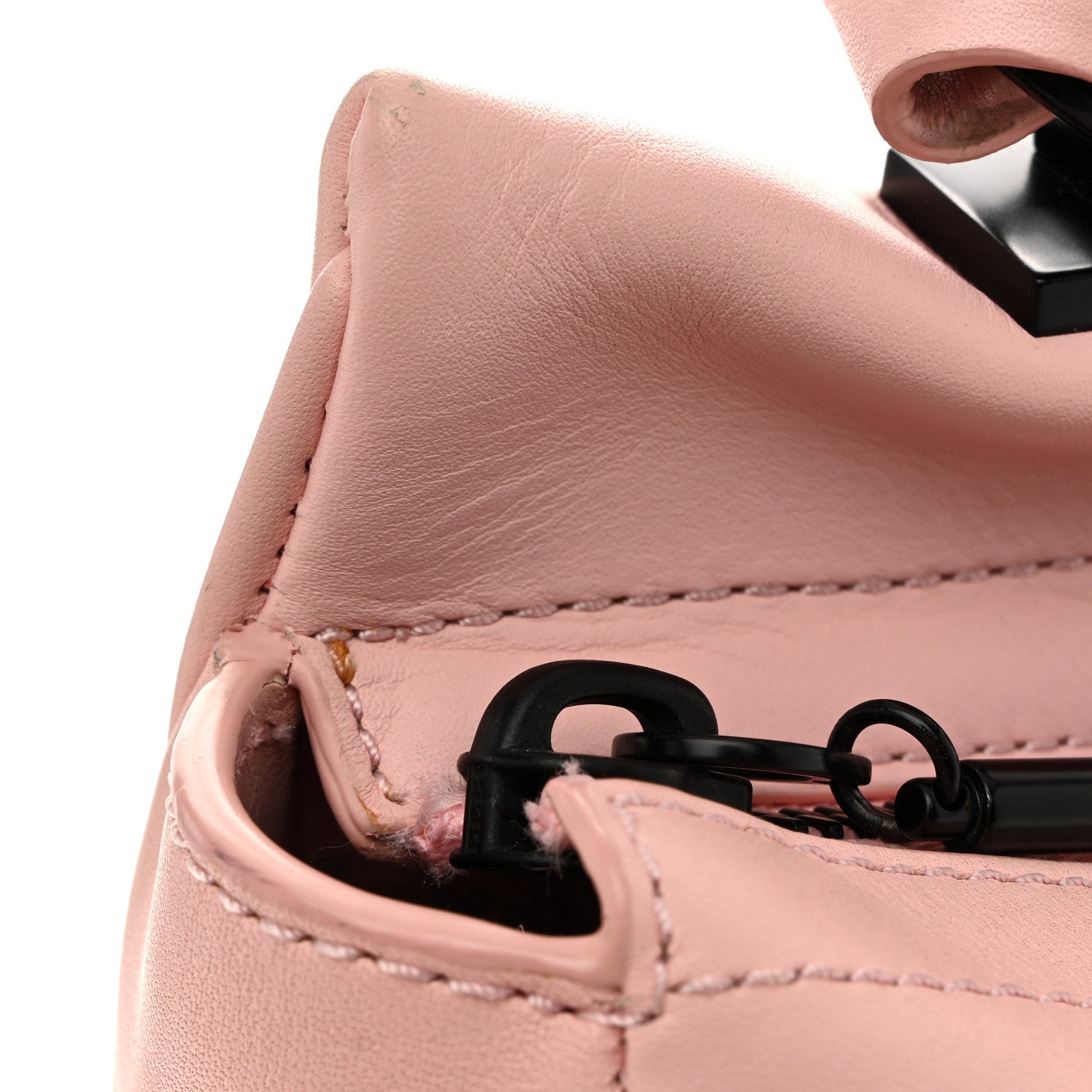 Calfskin Small Ryder Satchel Pink