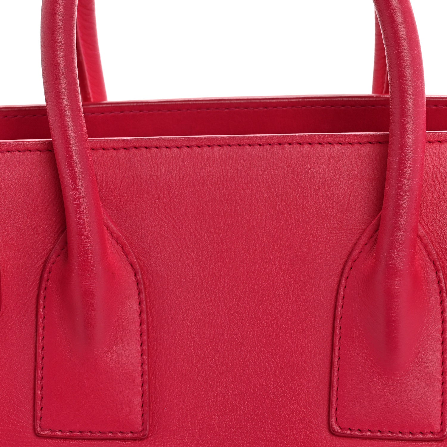 Calfskin Small Sac De Jour Lipstick Fuchsia
