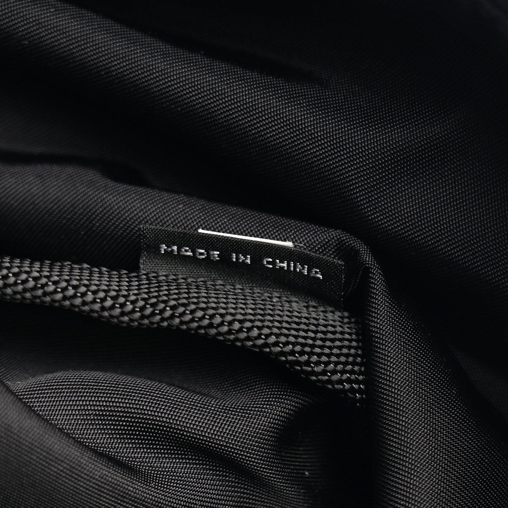 Re-Nylon Tessuto Marsupio Belt Bag Black
