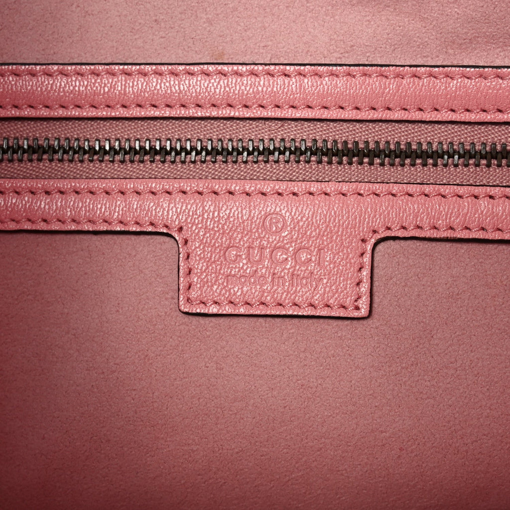 Goatskin Medium Aphrodite Shoulder Bag Wild Rose