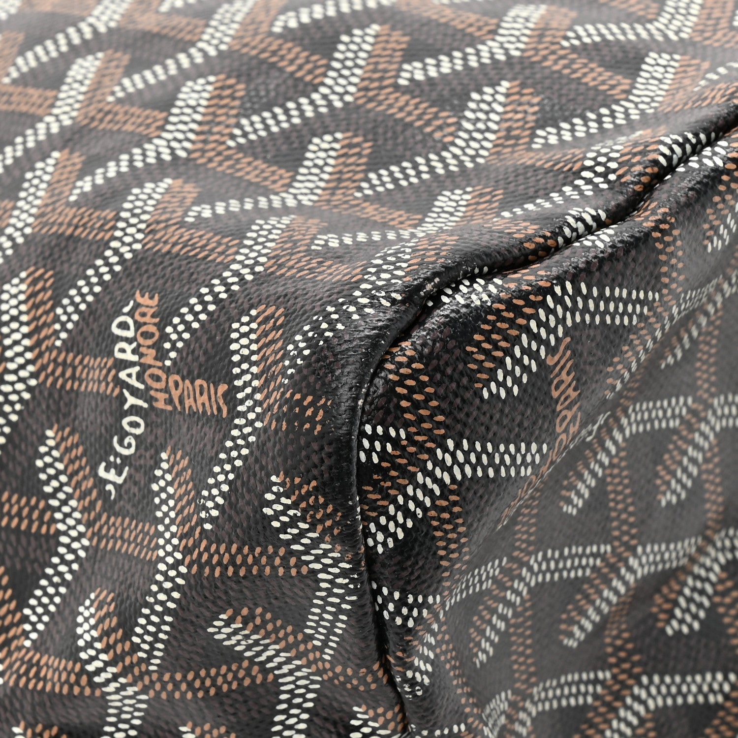 Goyardine Boheme Hobo Black