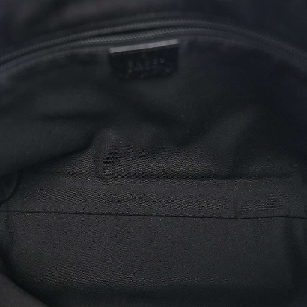 Monogram Small Flap Messenger Bag Black