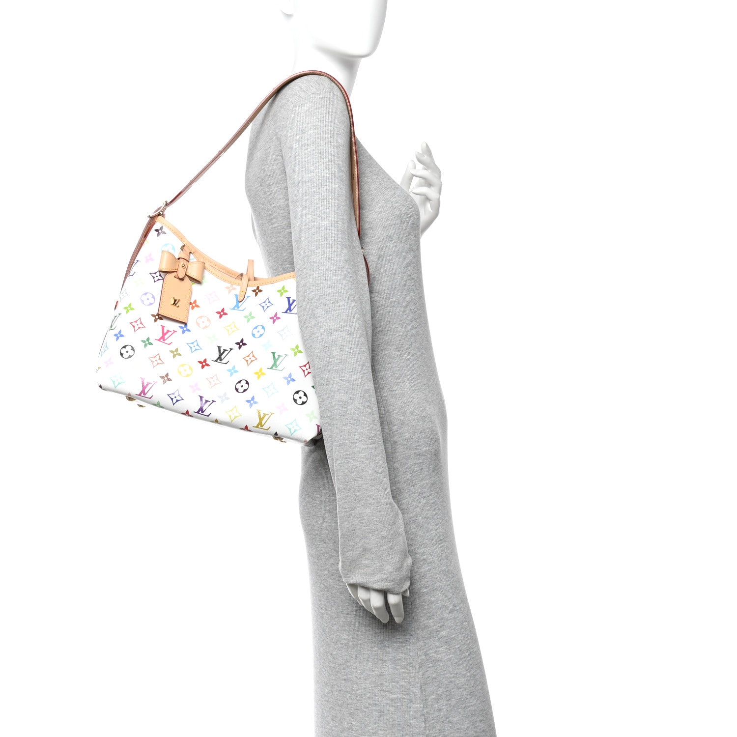 LV X TM Monogram Multicolor CarryAll PM White