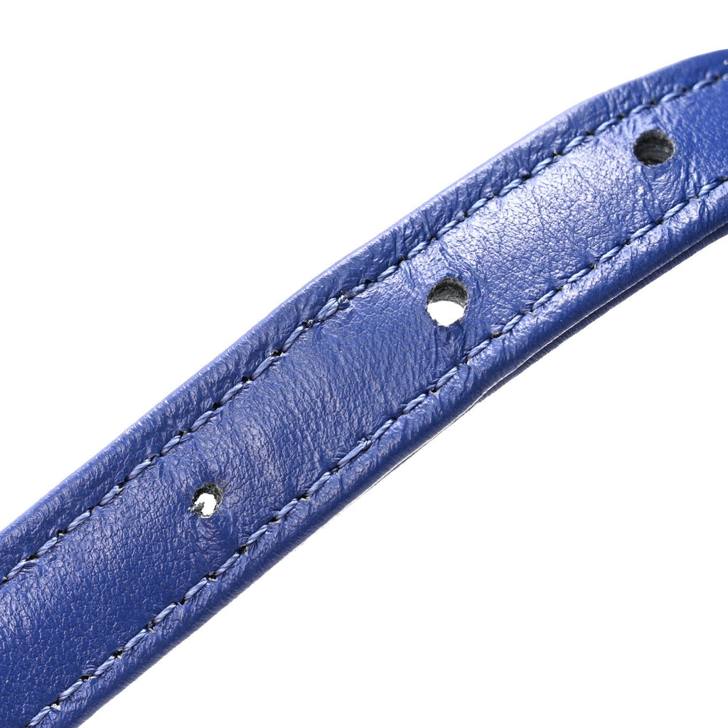 Lambskin Quilted Large Urban Spirit Backpack Blue