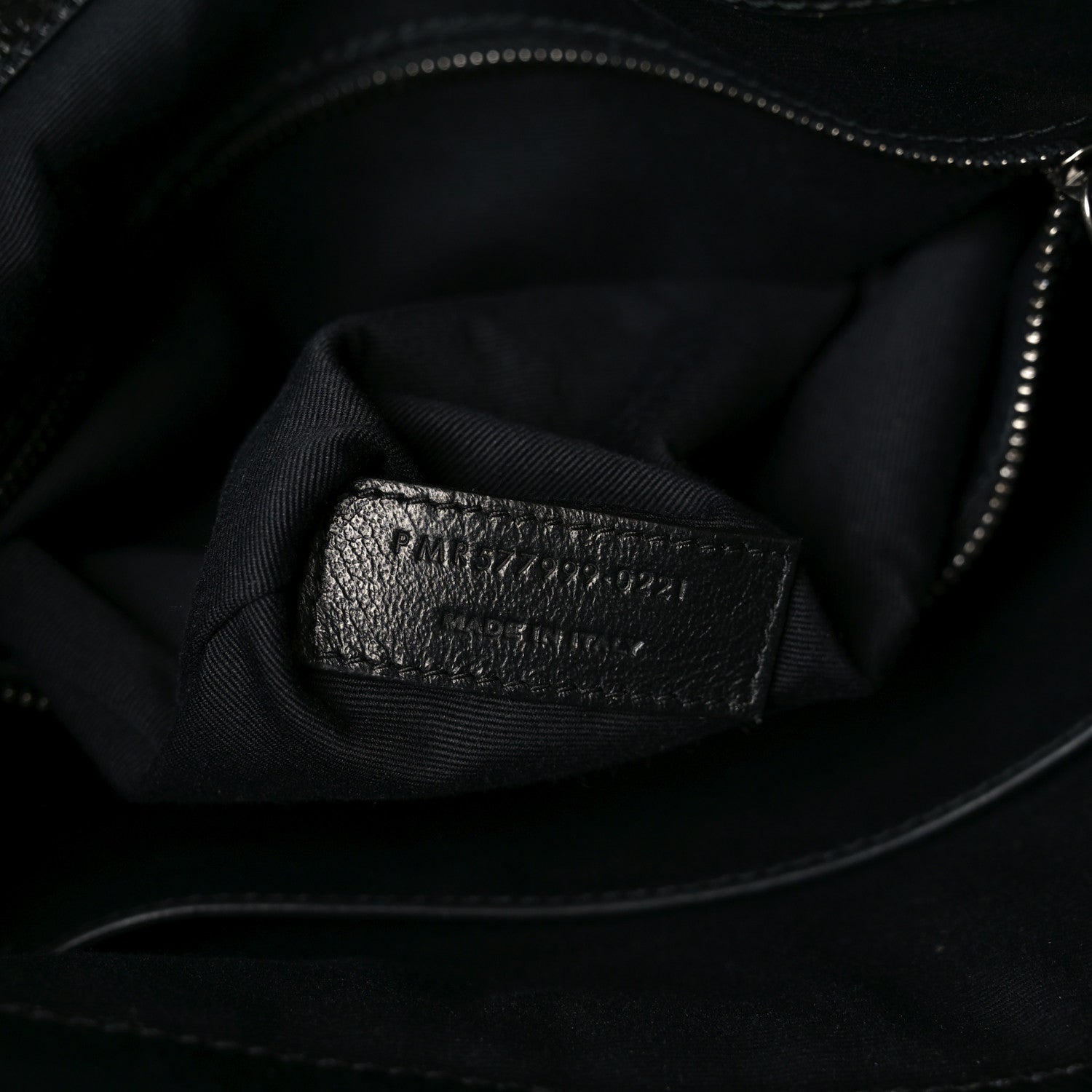 Crinkled Calfskin Matelasse Monogram Medium Niki Shopper Tote Black