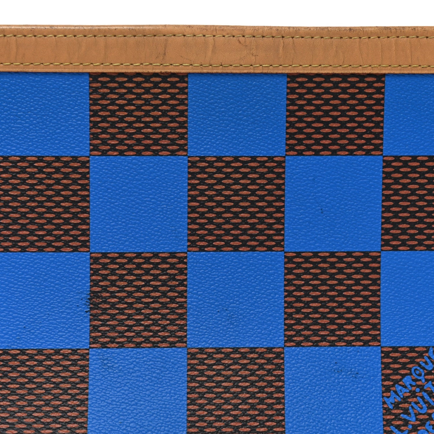 Damier Pop Pochette Voyage MM Blue